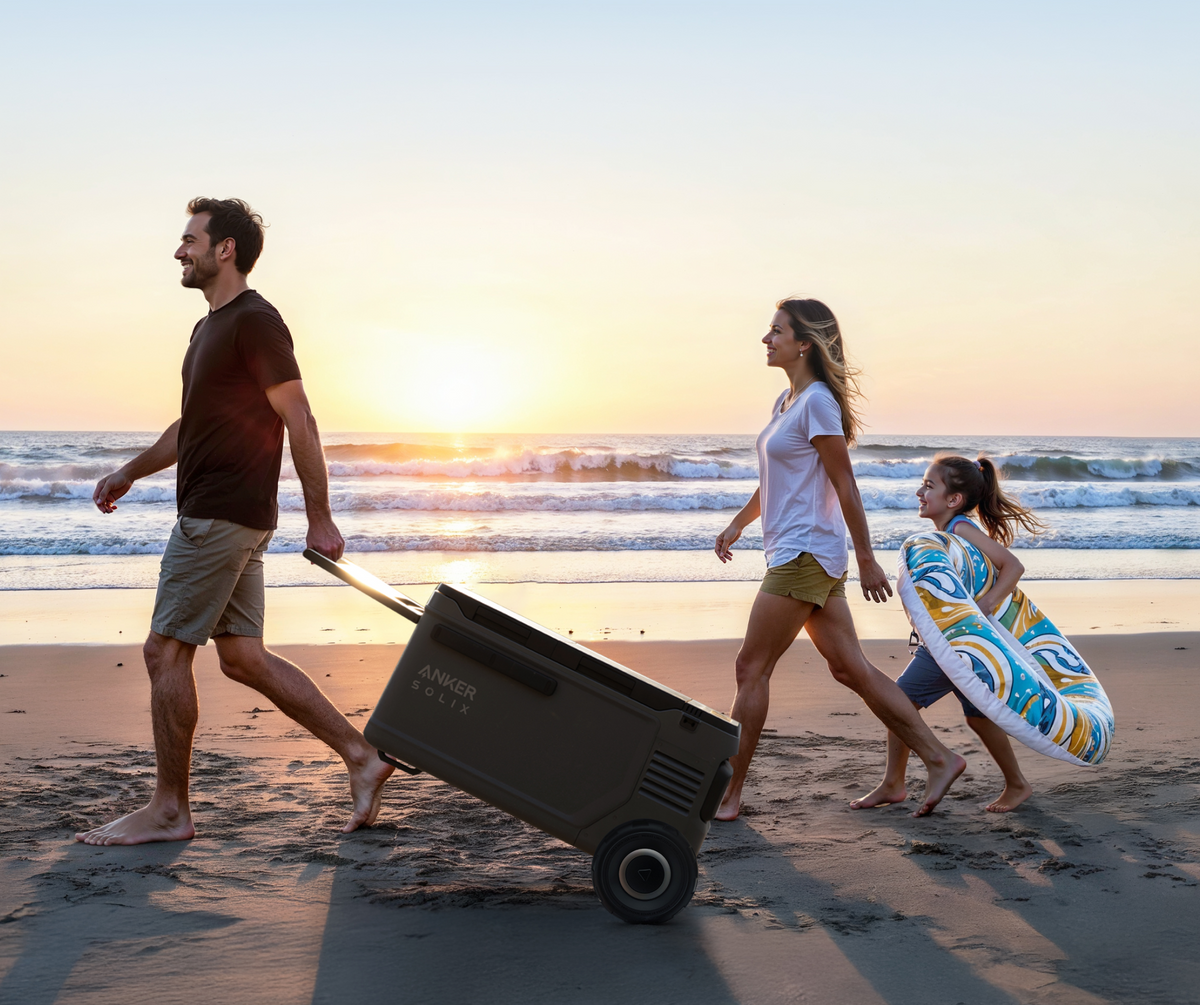 Anker SOLIX EverFrost 2 beach wheels - view 6