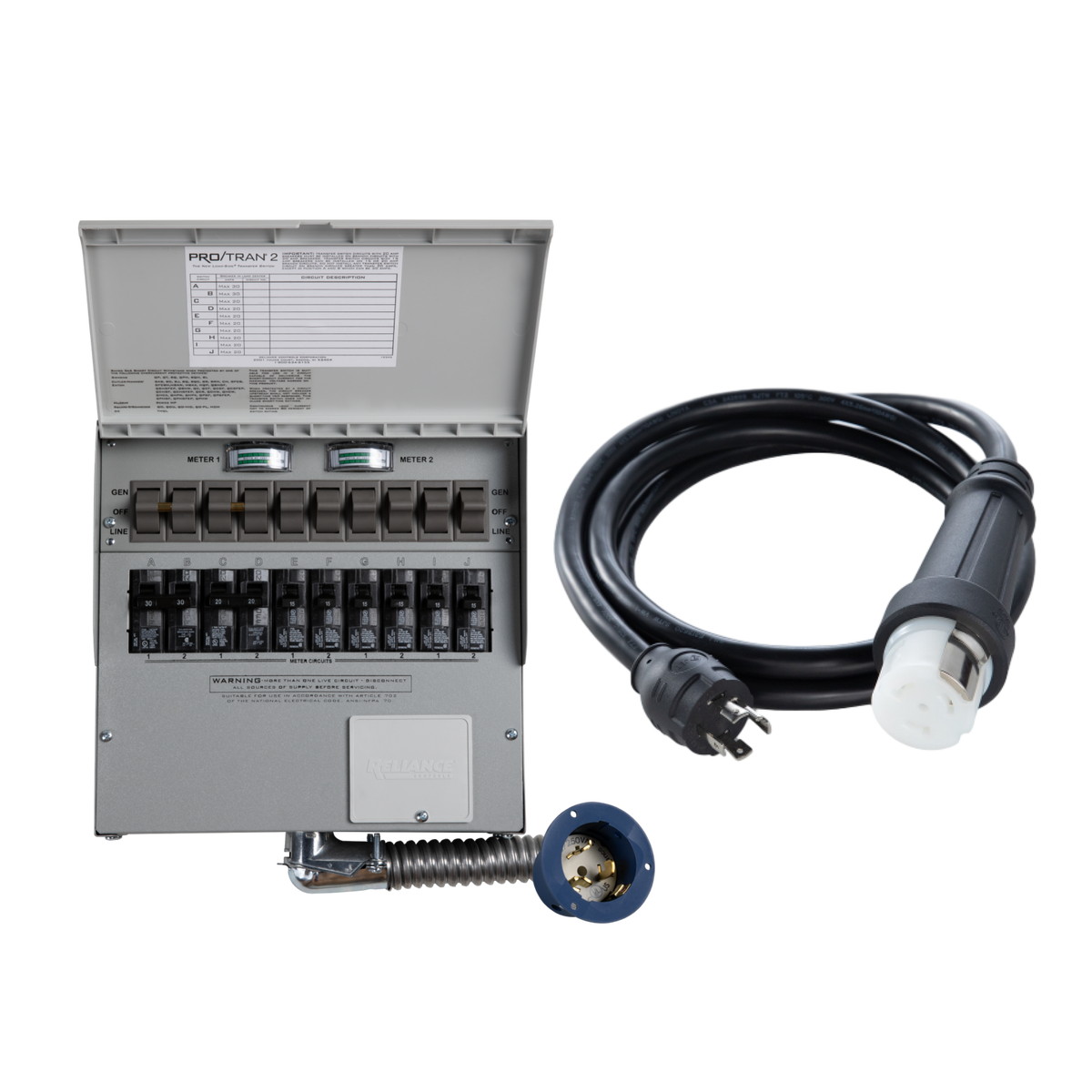 Anker SOLIX 10-circuit 30A manual transfer switch
