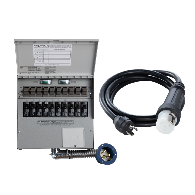 Anker SOLIX 10-circuit 30A manual transfer switch