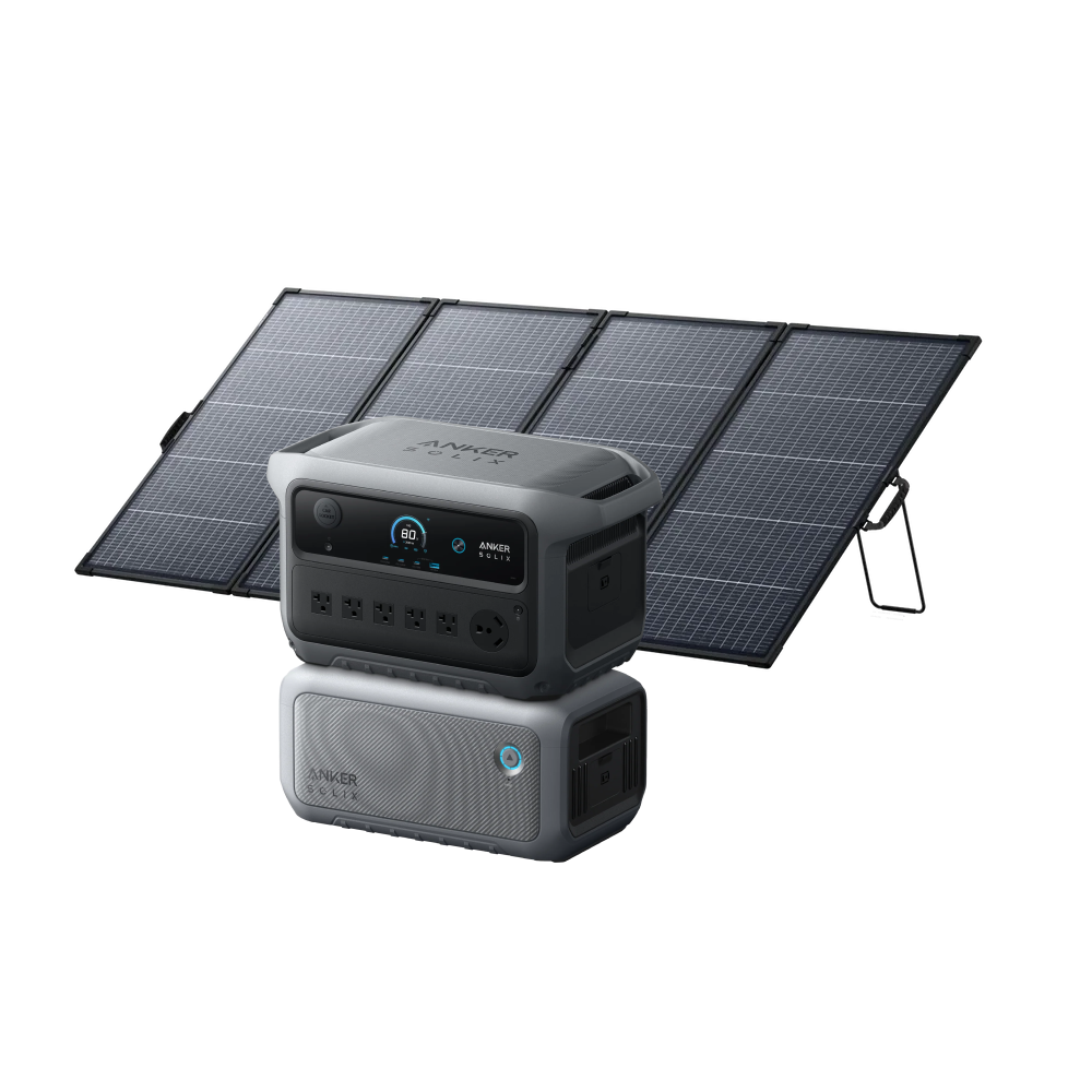 Anker SOLIX C2000 Gen 2 + BP2000 Battery + PS400 400W Solar Panel