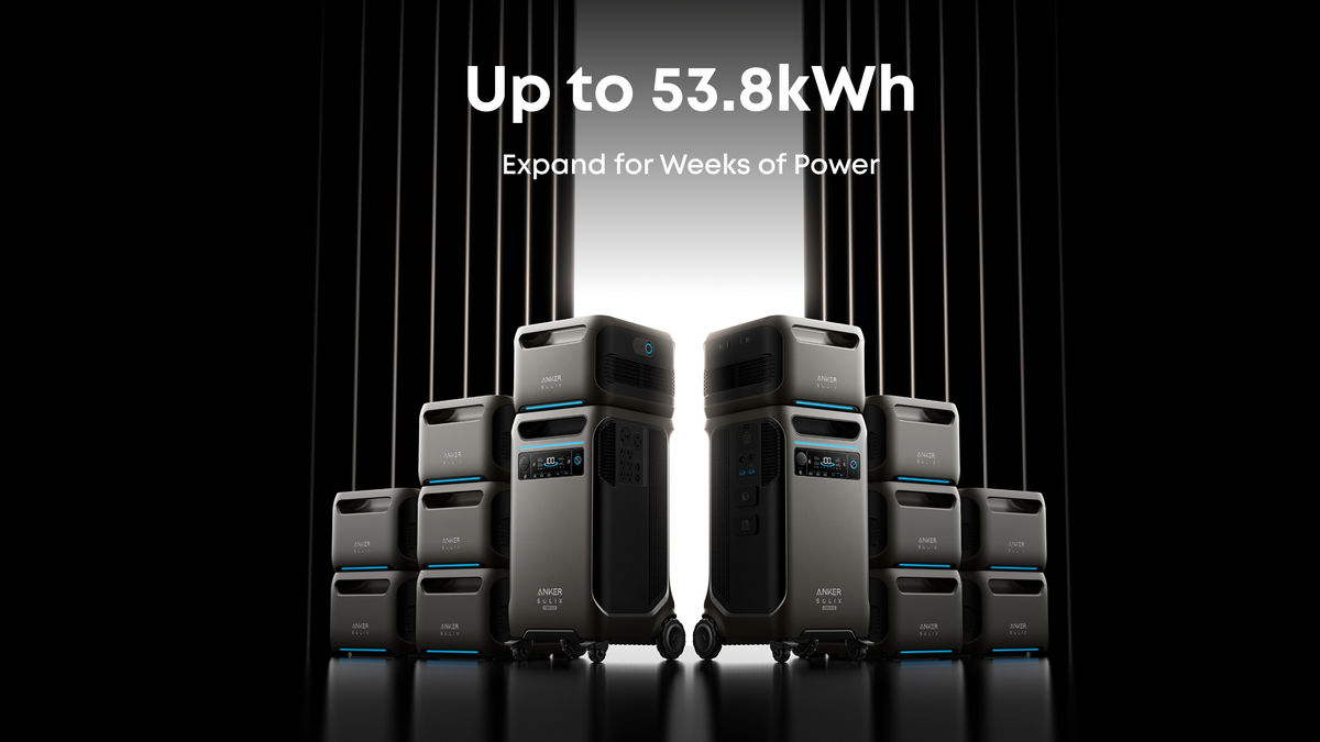 Anker SOLIX 2x F3800 Plus + Smart Home Power Kit - view 4
