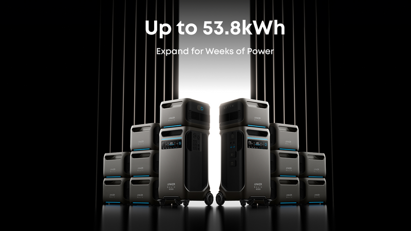 Anker SOLIX 2x F3800 Plus + Smart Home Power Kit - view 4