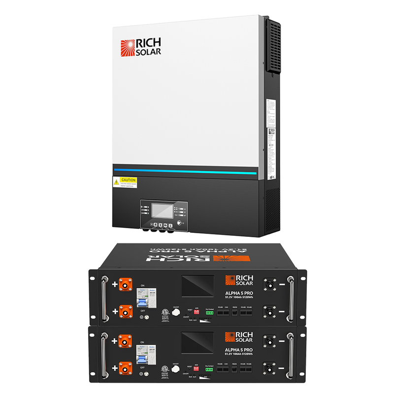 Rich Solar NOVA 6548 6500 Watt (6.5kW) 48 Volt Off-Grid Hybrid Solar Inverter