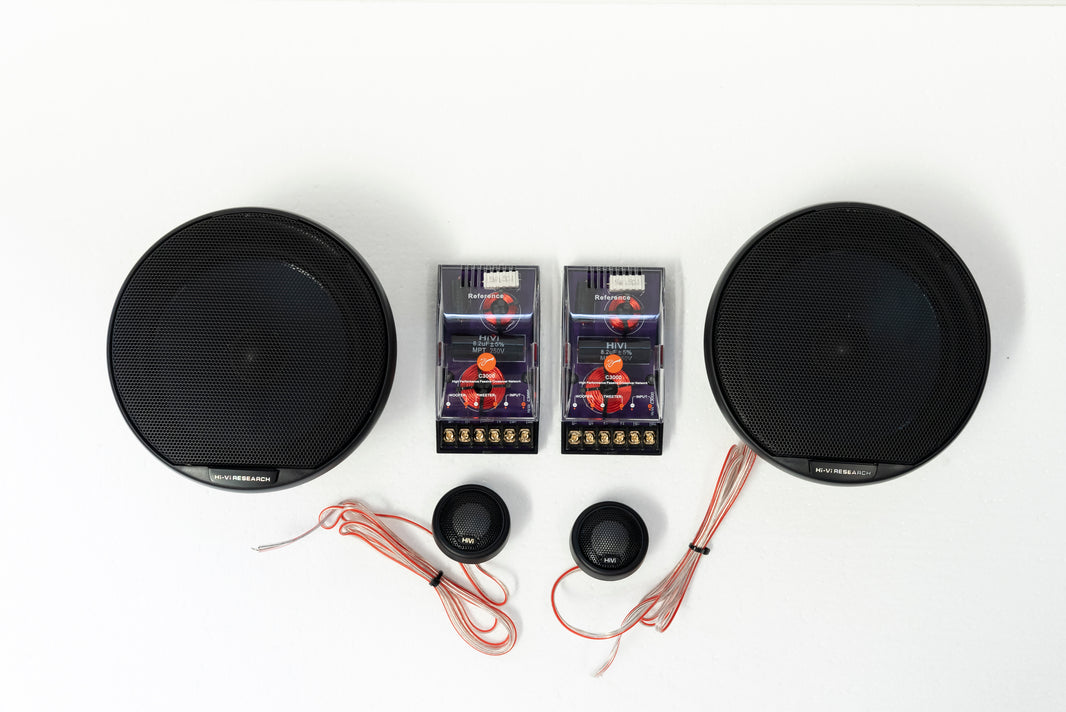 9-HiFi Stereo System (4 Tweeters + 4 Mid-Range Speakers+1 Subwoofer) – Black Series