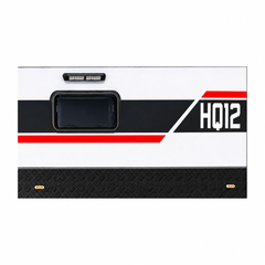 Black Series Trailer RV Replacement Window | Double Pane Acrylic | Fly Screen & Shade | 11.8” × 27.6”