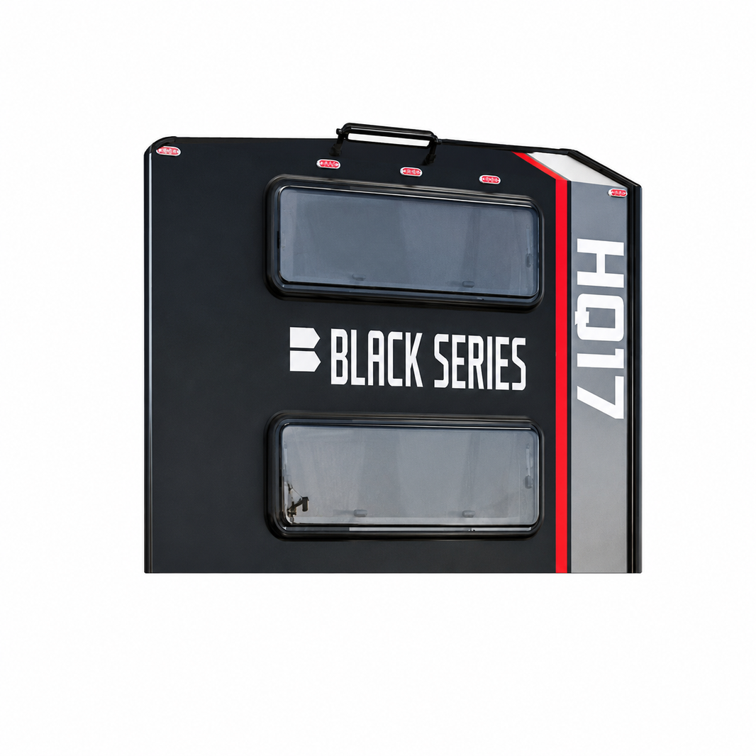 Black Series RV Replacement Window, Double Pane, 13.8 x 47.2 in – Black Series