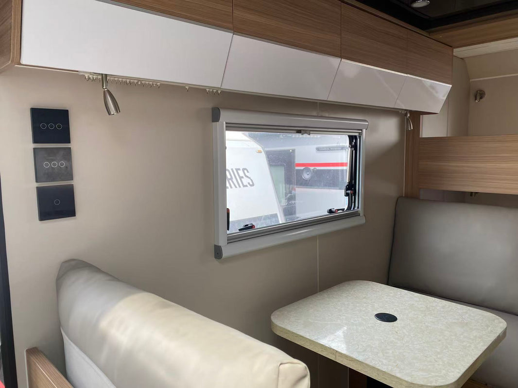 Black Series HQ17 bunk dinette shower wall - view 2