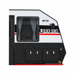 Black Series Trailer RV Replacement Window | Double Pane Acrylic | Fly Screen & Shade | 31.50" × 39.37"