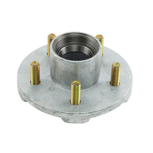 DeeMaxx 3.5K galvanized threaded 5 on 4.5 trailer hub