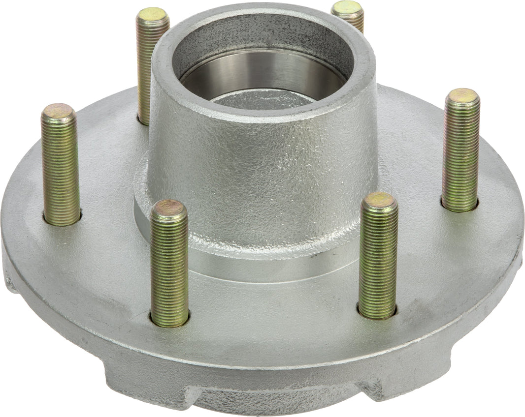 DeeMaxx 6K galvanized 6 on 5.5 trailer hub with studs