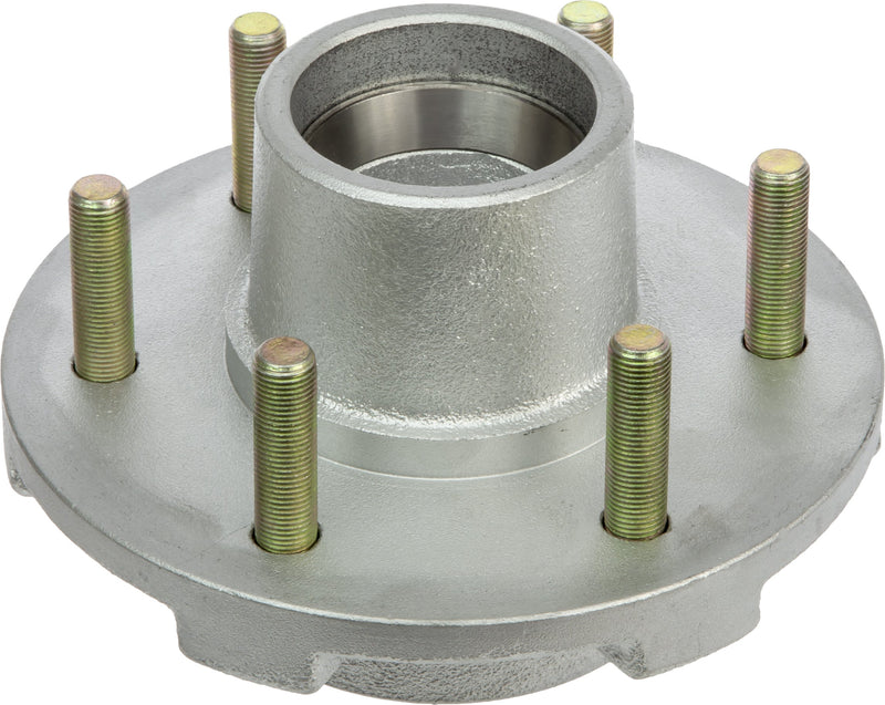 DeeMaxx 6K galvanized 6 on 5.5 trailer hub with studs