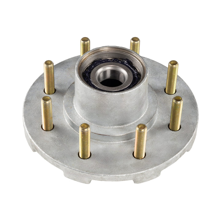 DeeMaxx Galvanized Hub Kit, 8 on 6.5" 7K, Threaded (HUB-865T-7K-GALV-KIT)