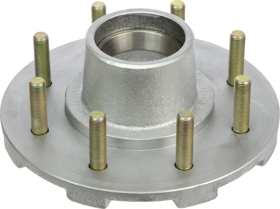 DeeMaxx 7K galvanized 8 on 6.5 trailer hub with studs