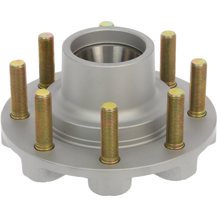 DeeMaxx Galvanized Grease Hub, 8 on 6.5", 5/8"-18 Studs, Dexter 008-399-07 (HUB-865NT-10-GALV)