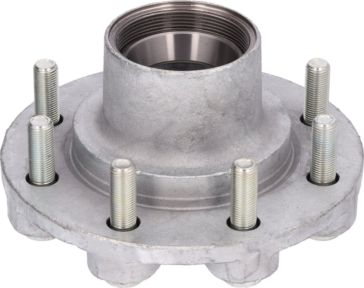 DeeMaxx Galvanized Oil Hub, 8 on 6.5", 9/16"-18 Studs, Dexter 008-399-06 (HUB-865T-9-GALV)