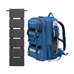 BLUETTI BluePack 2 60L backpack for Handsfree 2 front view