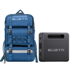 BLUETTI Handsfree 1 backpack power station worn on back