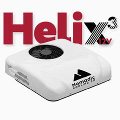 Nomadic Cooling X3 Helix 12V rooftop RV air conditioner, Arctic White