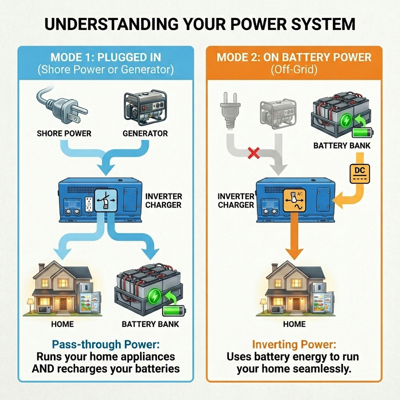 AIMS Power Ponderosa Kit: 1320W Solar, 6000W Inverter Charger, 15.9kWh - view 5