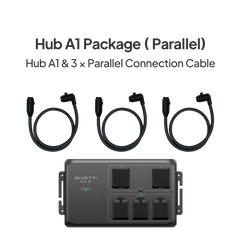 BLUETTI Hub A1 parallel box with connection cables for Apex 300