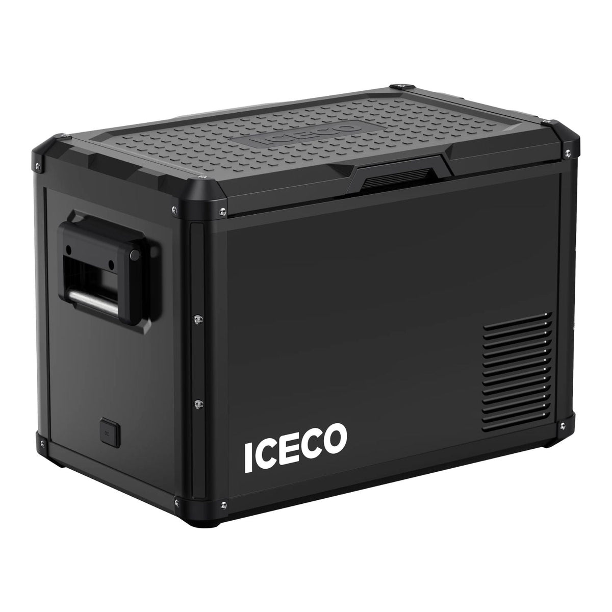 ICECO VL45ProD dual zone portable fridge freezer, black
