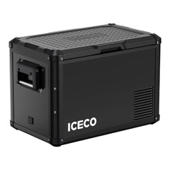 ICECO VL45ProD dual zone portable fridge freezer, black