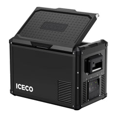 ICECO VL45ProD dual zone portable fridge freezer, black