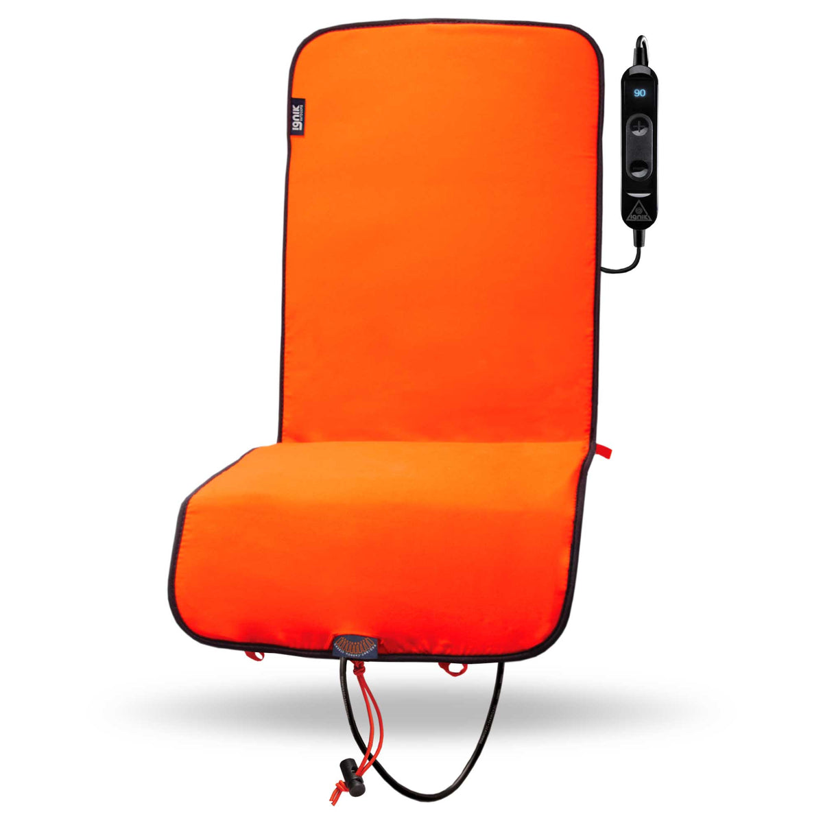 Ignik Backside Heated Pad XL in a camp chair