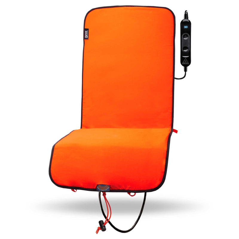 Ignik Backside Heated Pad XL in a camp chair