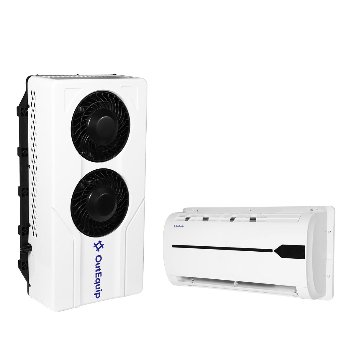OutEquipPro 12V mini split air conditioner 12,500 BTU