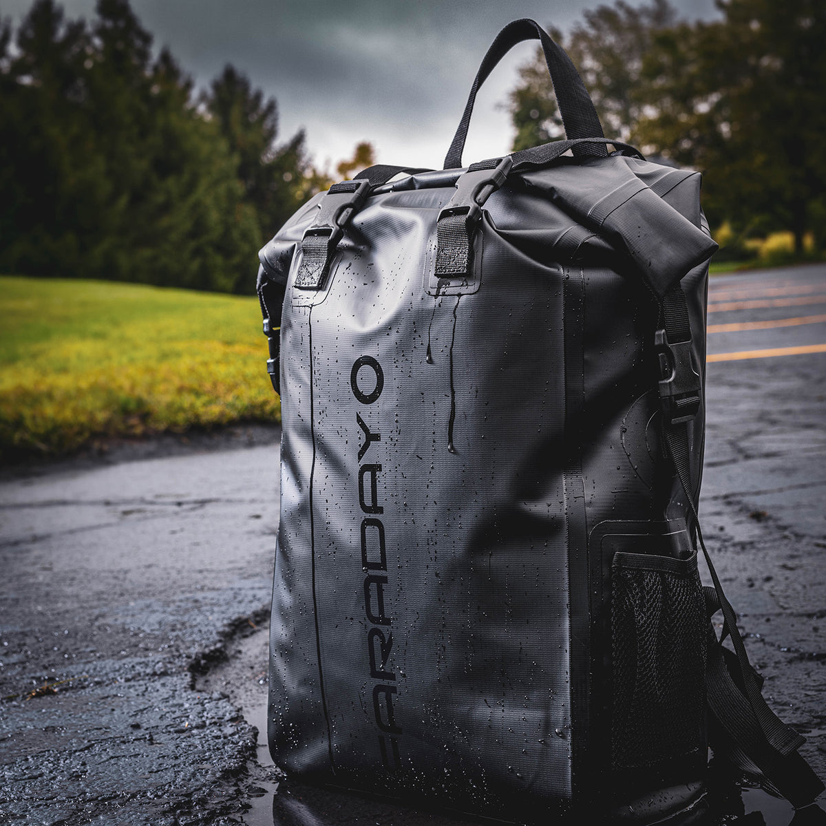 Faraday Defense DRY Bag Backpack, Stealth Black, Waterproof Faraday - photo 6