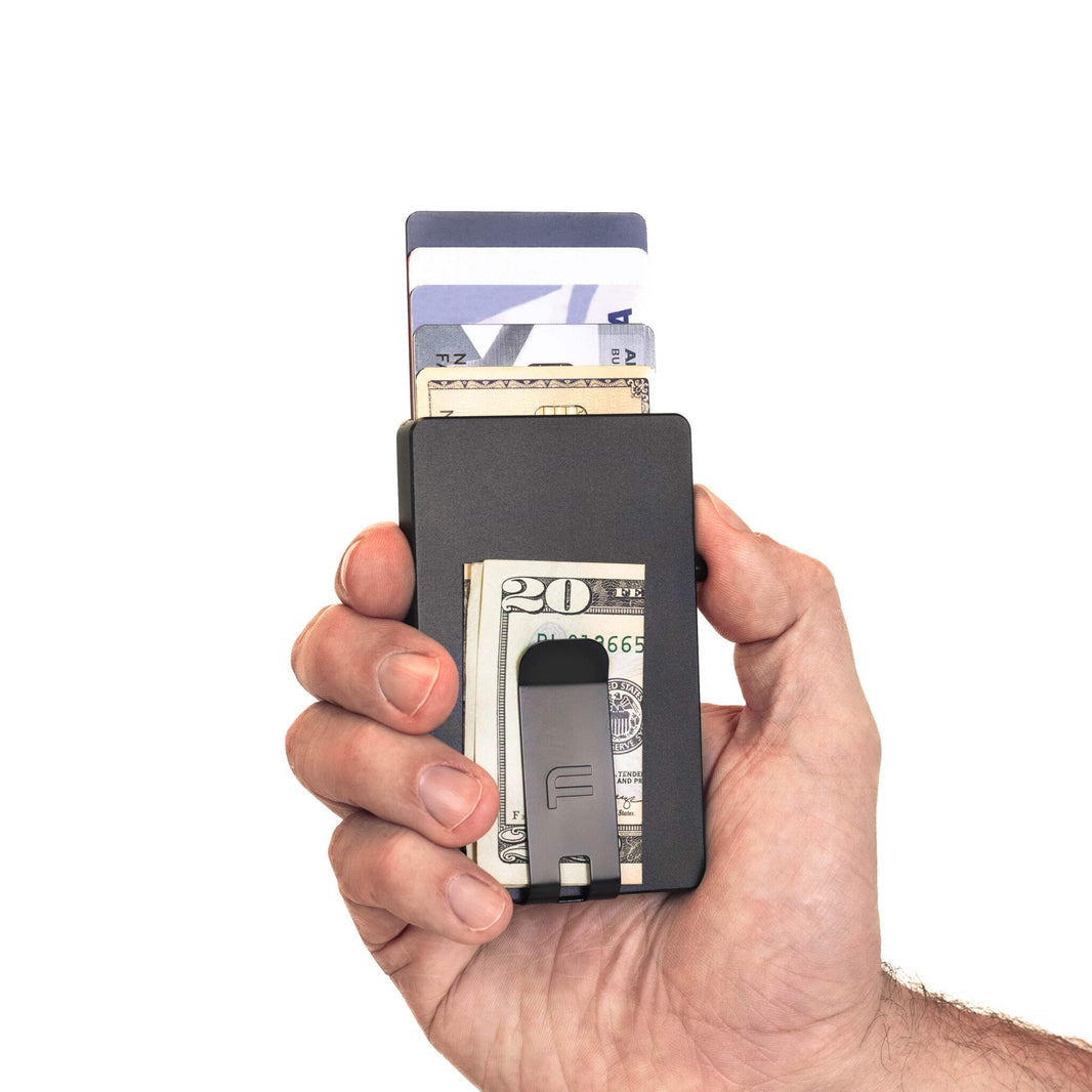 Faraday Defense Wallet, RFID Blocking Aluminum Cardholder - photo 2