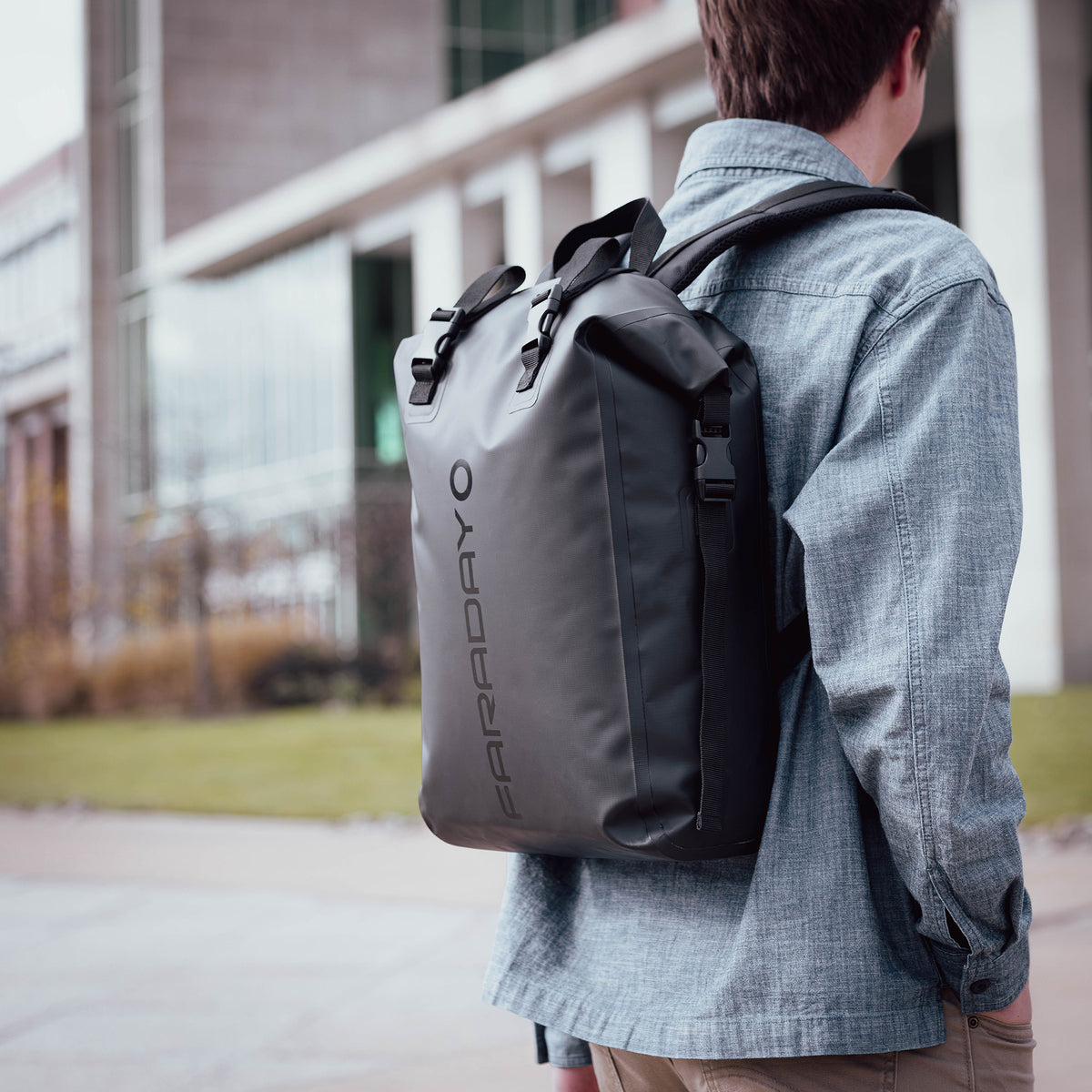 Faraday Defense DRY Bag Backpack, Stealth Black, Waterproof Faraday - photo 11