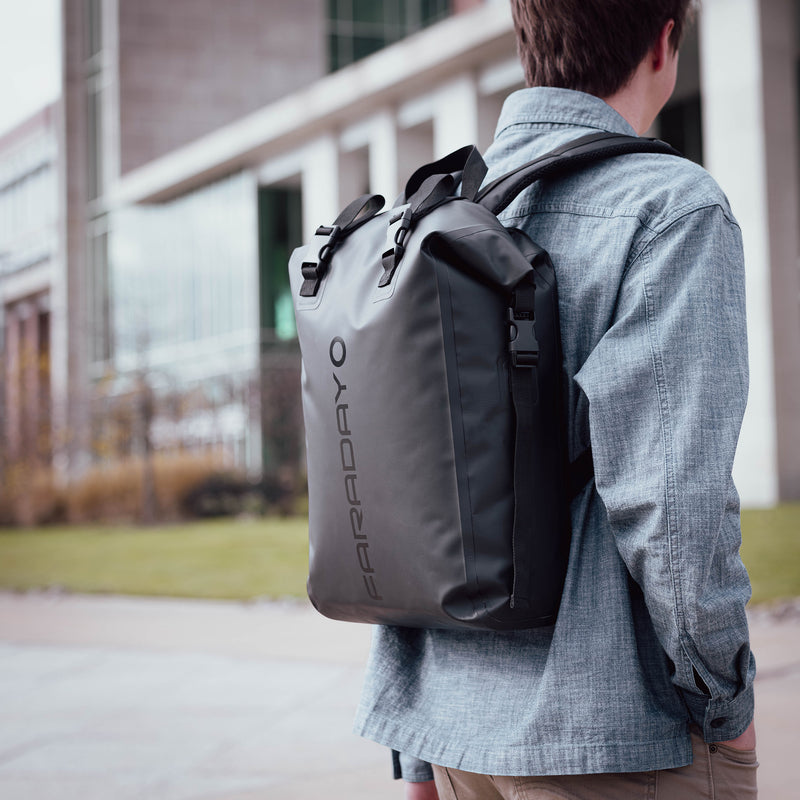 Faraday Defense DRY Bag Backpack, Stealth Black, Waterproof Faraday - photo 11