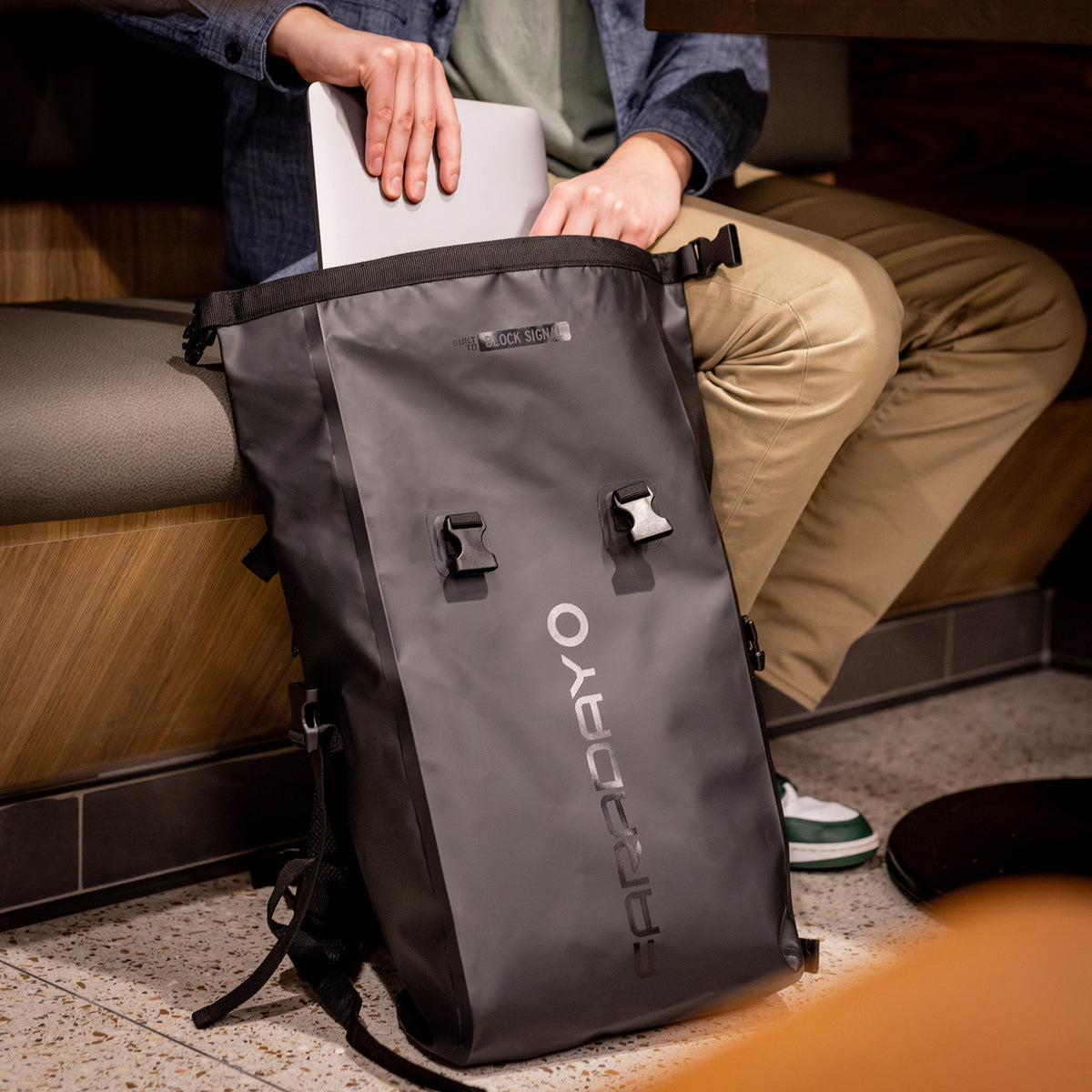 Faraday Defense DRY Bag Backpack, Stealth Black, Waterproof Faraday - photo 12