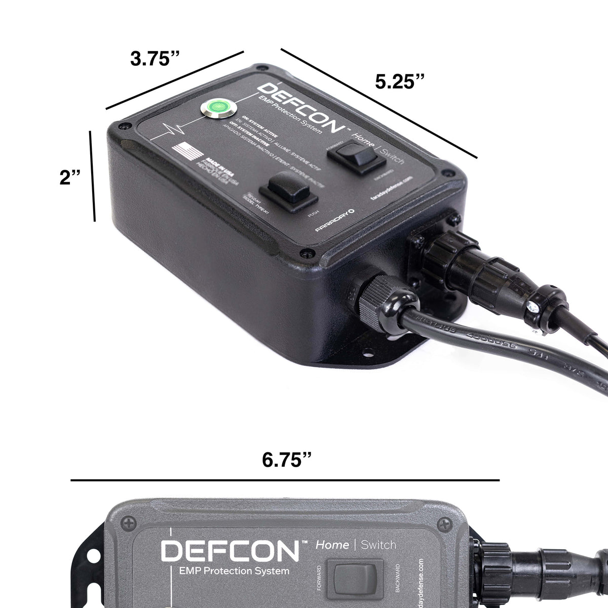 Faraday Defense DEFCON Home Switch, EMP-Triggered Main Breaker Shutoff - photo 3