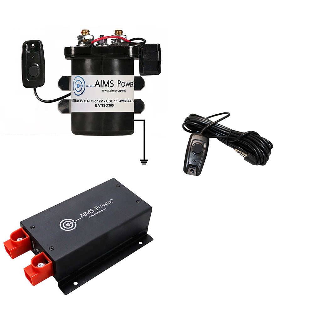 AIMS Power Battery Isolator and Lithium Regulator Kit