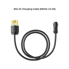 BLUETTI 30A AC charging cable NEMA TT-30 to aviation plug