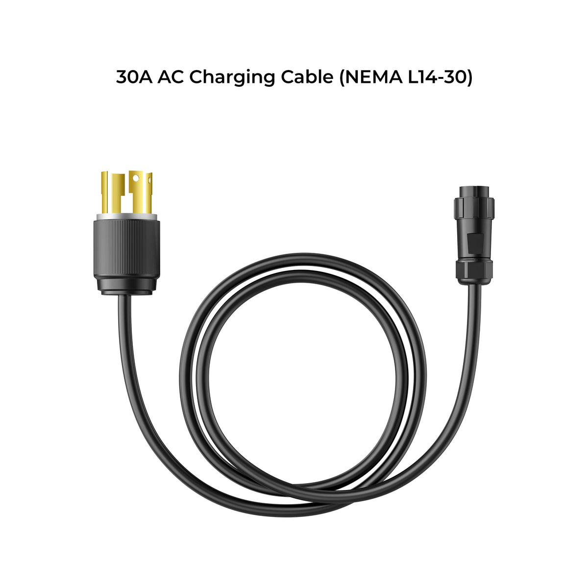BLUETTI 30A AC charging cable NEMA TT-30 to aviation plug