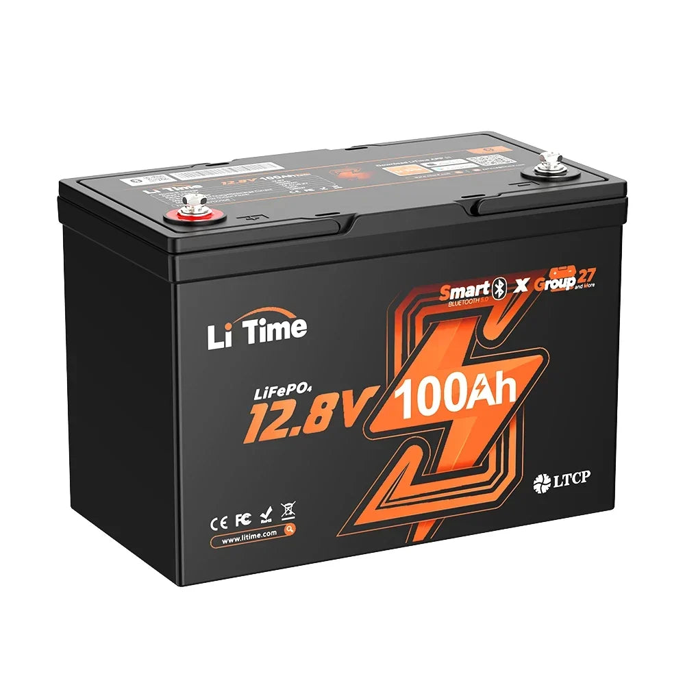 LiTime 200Ah Travel Trailer Lithium Swap Kit - LiTime battery