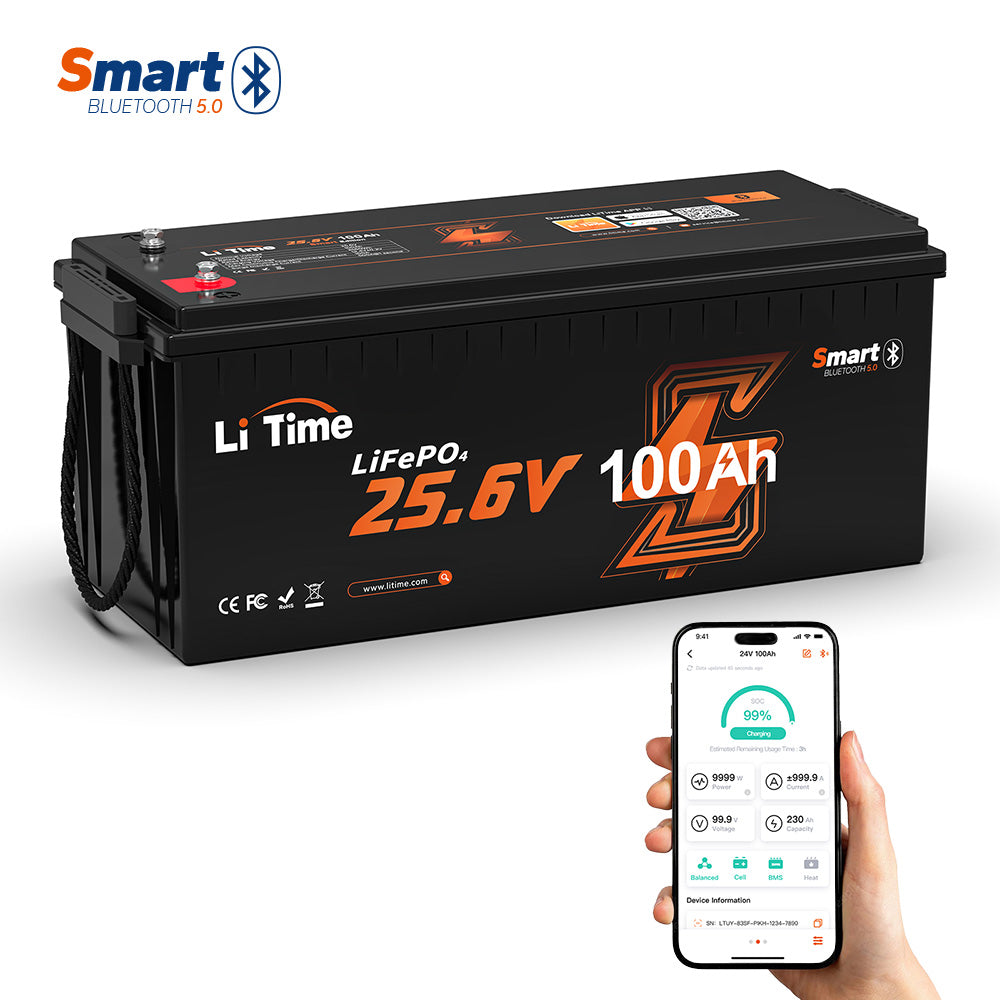 LiTime 24V 200Ah RV House Bank Kit - LiTime battery