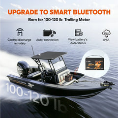 LiTime 36V 50Ah TM Bluetooth LiFePO4 Trolling Motor Battery