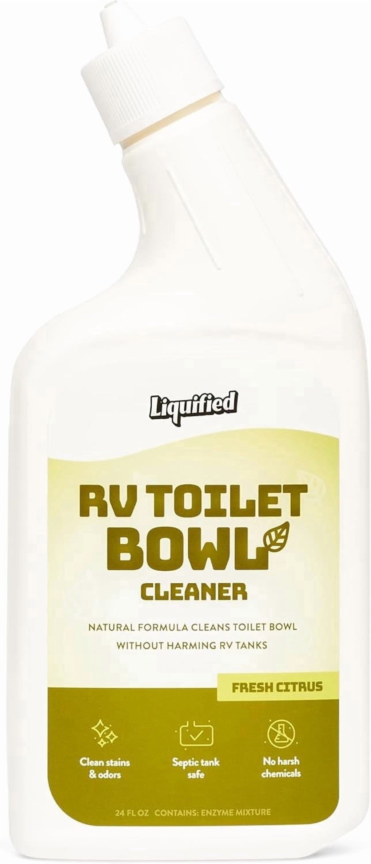 Liquified RV toilet bowl cleaner 24 oz