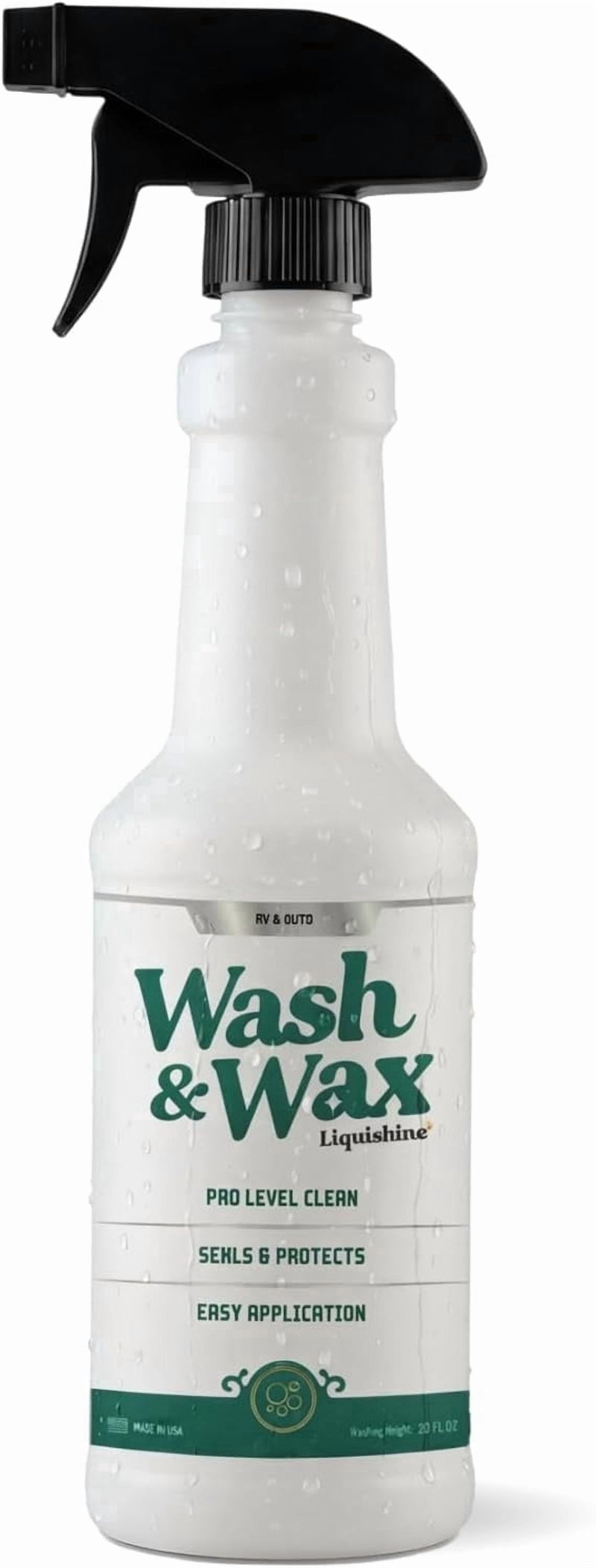 Liquishine RV wash and wax bottle