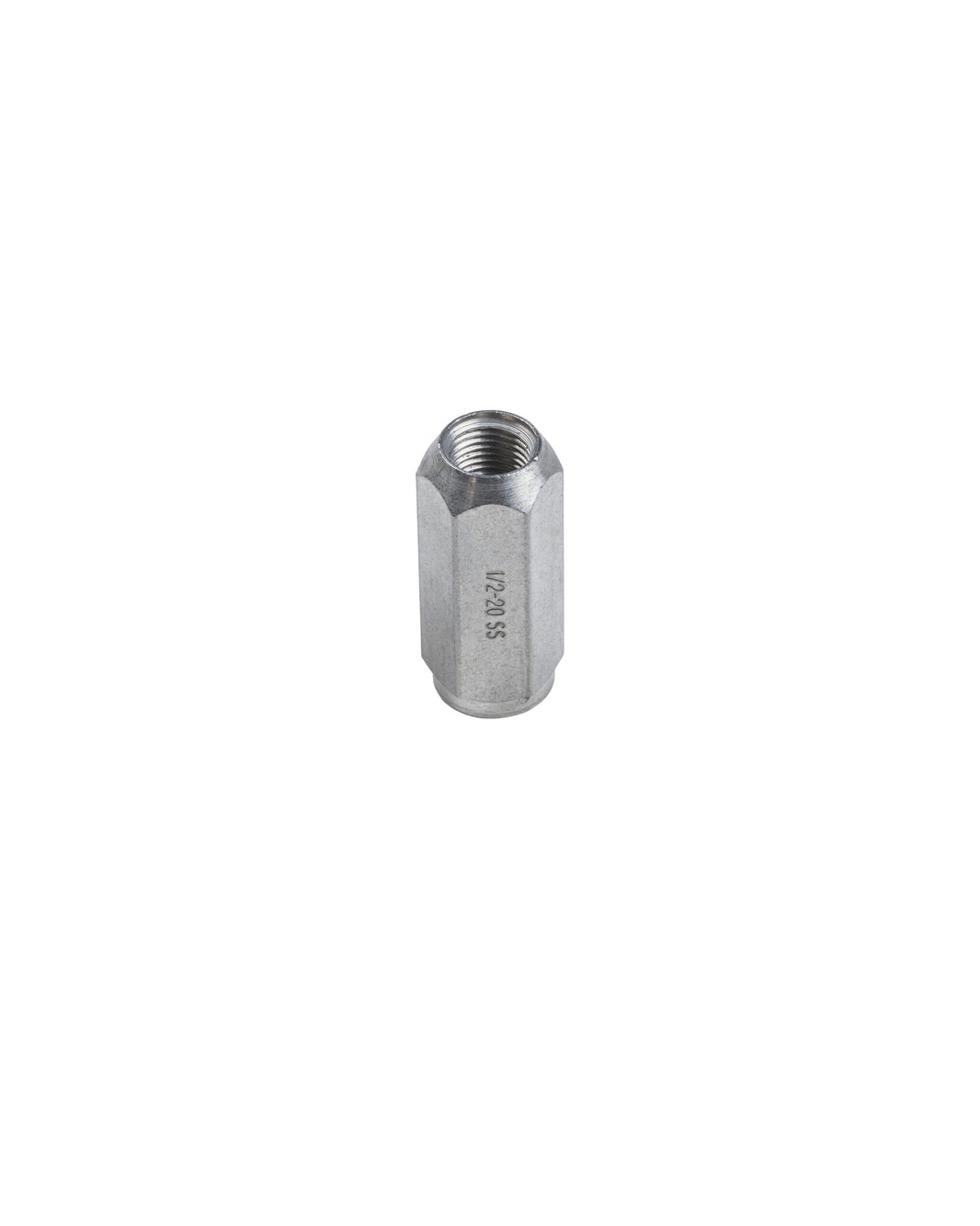 DeeMaxx 1/2-20 XL stainless steel acorn lug nuts, 5-pack, view 2