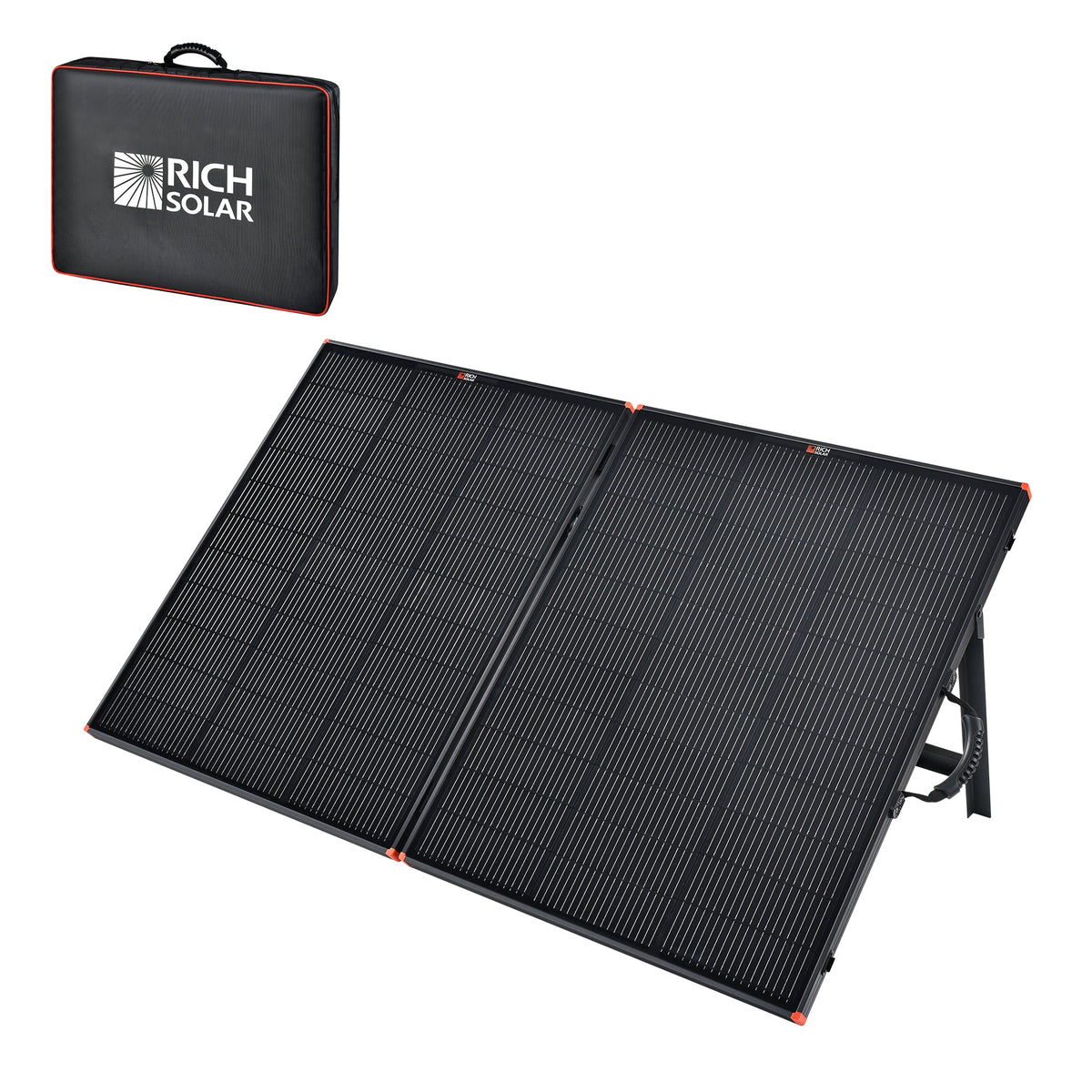 Rich Solar MEGA 200 Portable Briefcase Solar Panel 200 Watt Portable Solar Panel
