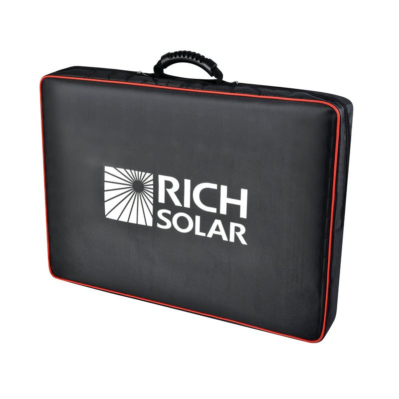 Rich Solar MEGA 200 Portable Briefcase Charging Kit 200 Watt Portable Solar Panel
