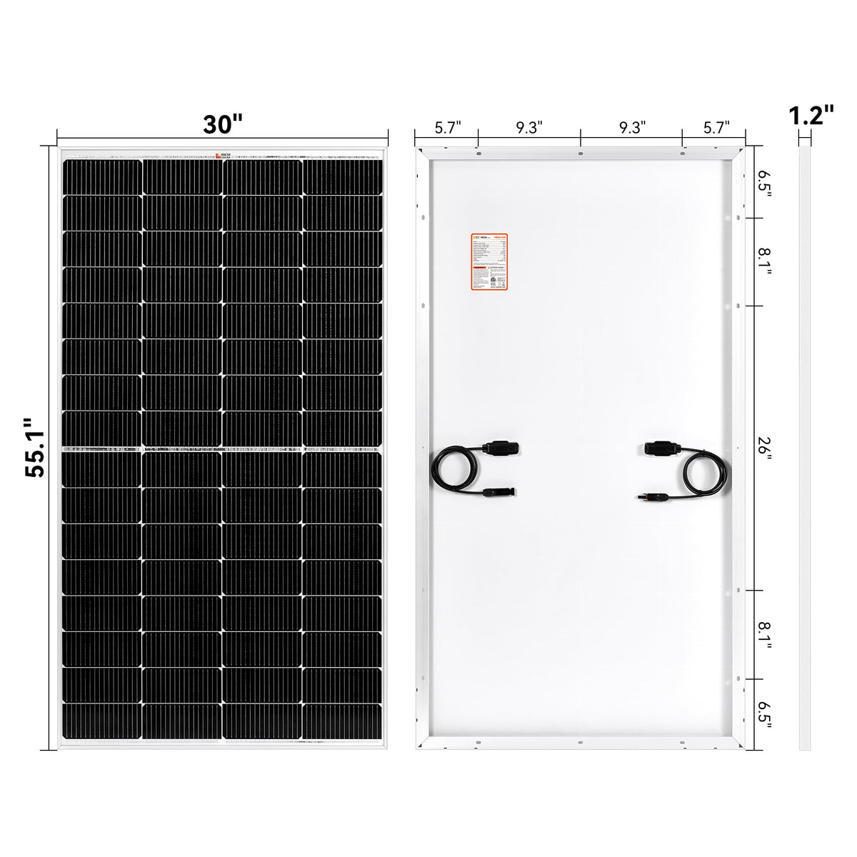 Rich Solar MEGA 220 220 Watt Solar Panel