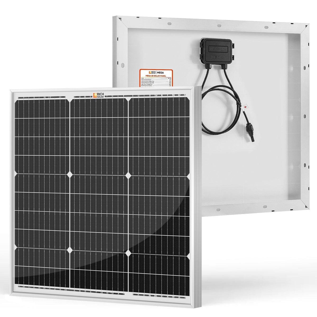 Rich Solar MEGA 50 50 Watt Solar Panel