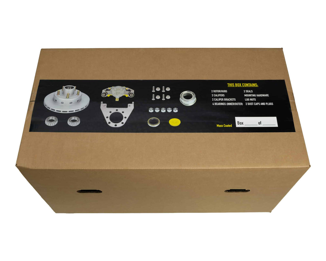DeeMaxx 3.5K tandem disc brake master kit with EOH actuator, view 2